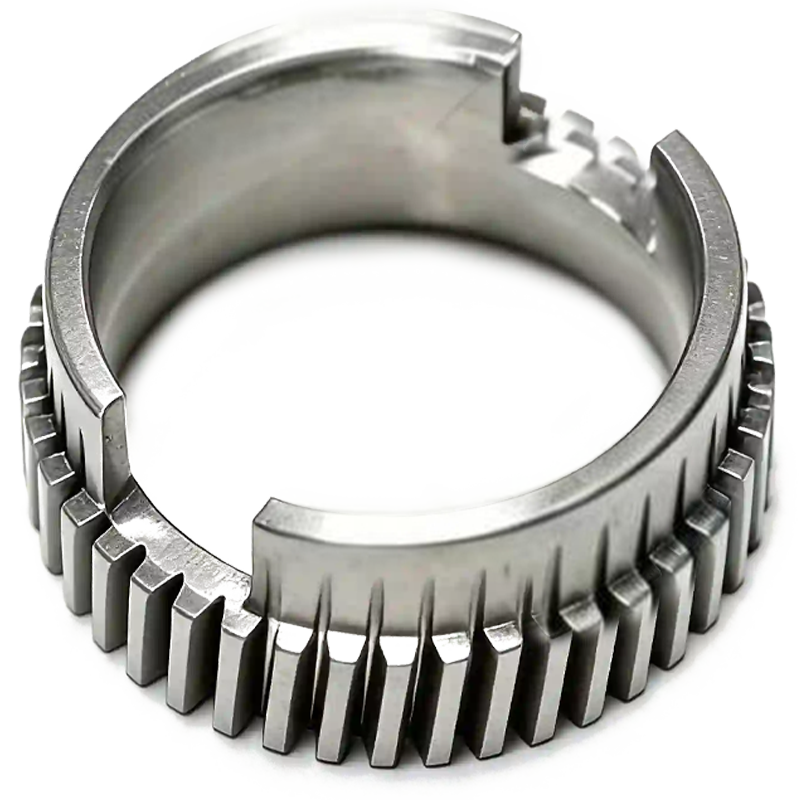 Slotted Split Spur Gear